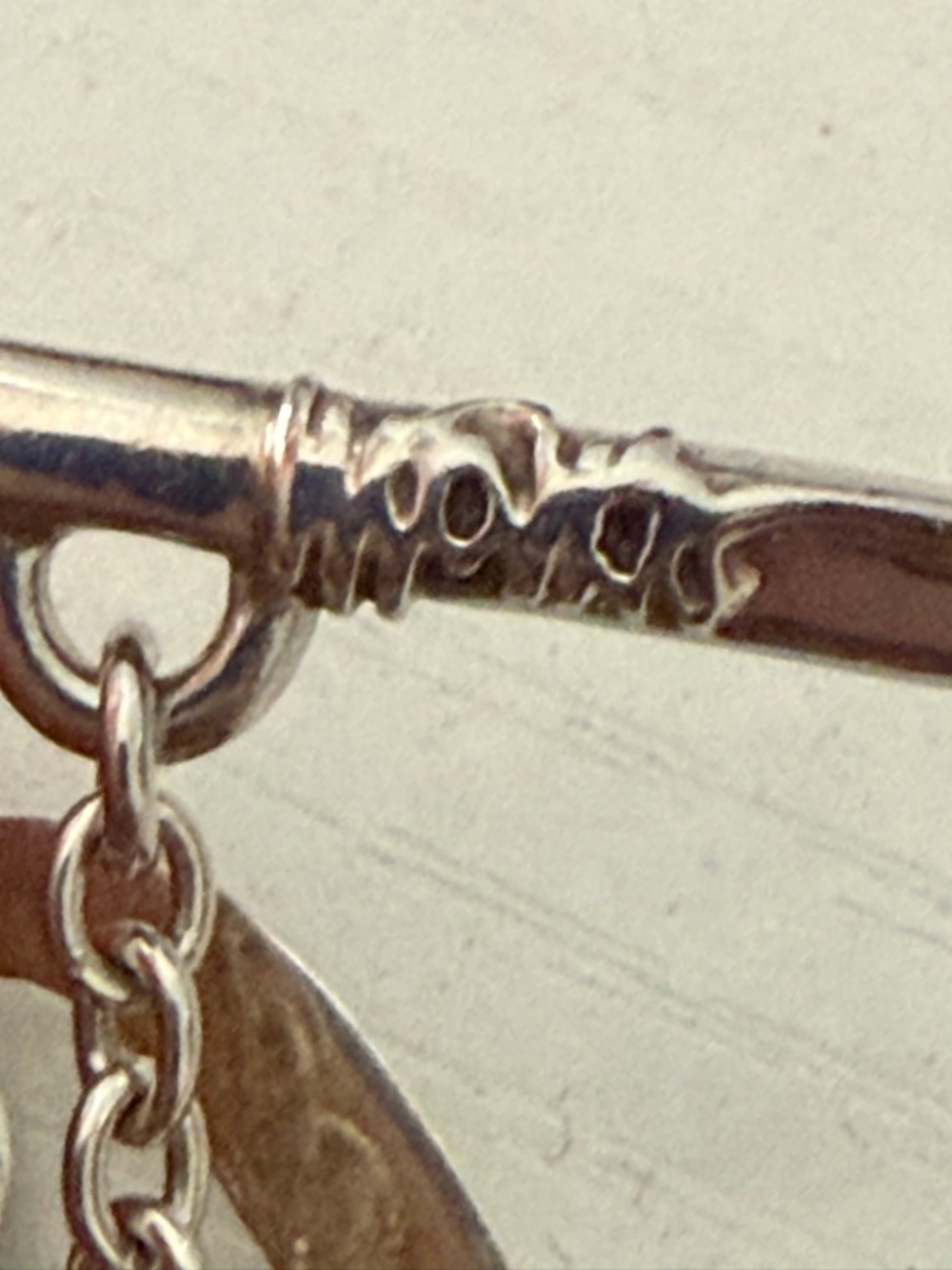 Ippolita Hammered 925 Silver Open-Link Roma Links Necklace - Picture 6 of 6